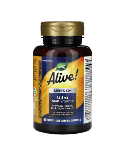 Мультивітаміни для чоловіків 50+, Once Daily Men's 50+ Ultra - 60 tabs