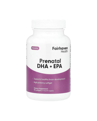 Омега-3 для вагітних та мам, що годують, Prenatal DHA + EPA - 90 softgels
