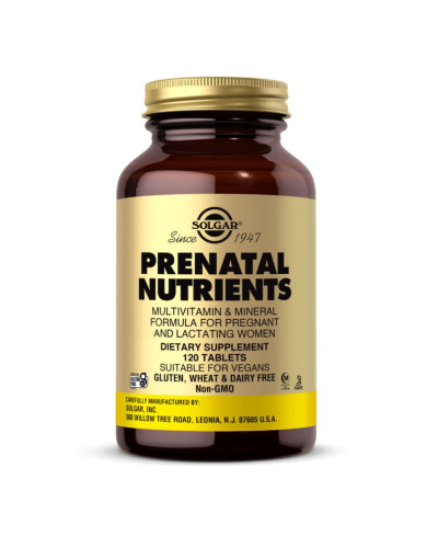 Вітамінно-мінерльний комплекс для вагітних, Prenatal Nutrients - 120 tabs