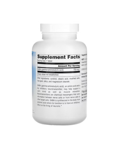 Serene Science® GABA 750 mg - 180 tabs