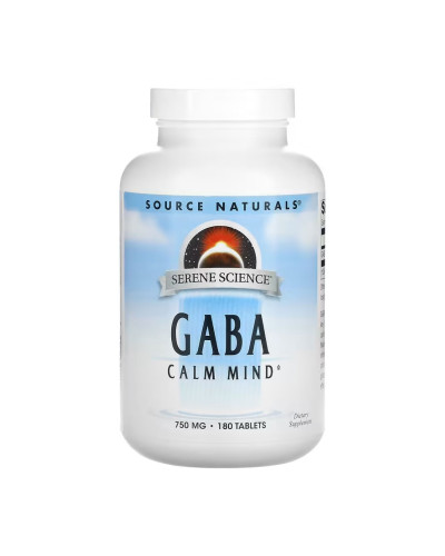 Serene Science® GABA 750 mg - 180 tabs
