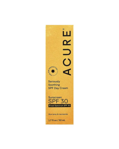 Сонцезахисний засіб, Seriuously Soothing SPF Day Cream - 50 ml