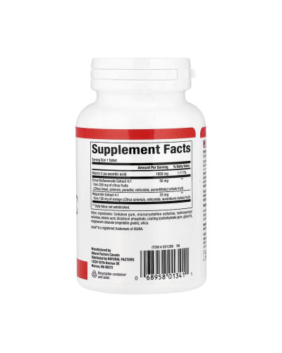 Vitamin C 1000mg - 90 tabs
