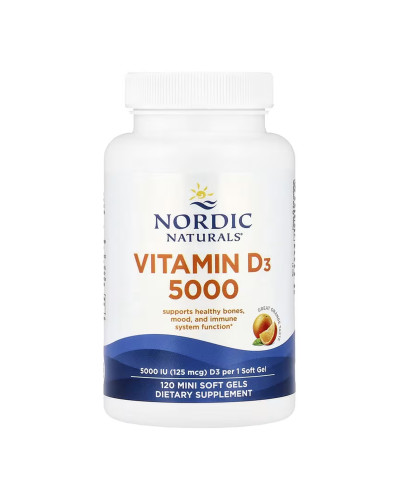 Vitamin D3 5000 - 120 mini softgels