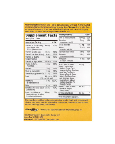 Мультивітаміни для жінок 50+, Women's 50+ Complete Multivitamin - 50 tabs