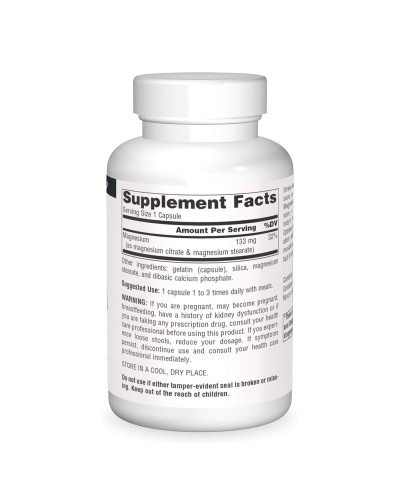 Магній Цитрат, Magnesium Citrate 133 mg - 90 caps