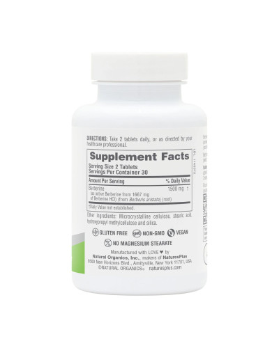 Берберин, Nature’s Plus Berberine Pro 1500 mg - 60 tabs