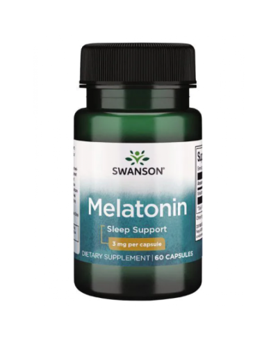 Мелатонін, Melatonin 3 mg - 60 caps