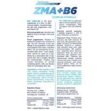 ZMA+B6 - 20tab Lemon