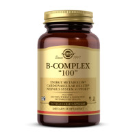 Комплекс вітамінів групи Б, B-Complex "100" - 50 vcaps