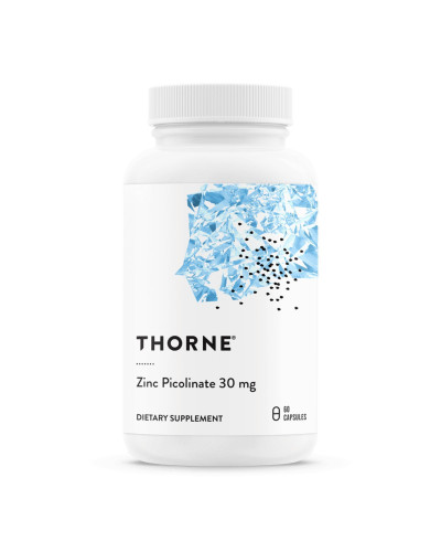 Цинк піколінат 30 мг, Thorne Zinc Picolinate 30 mg - 60 caps