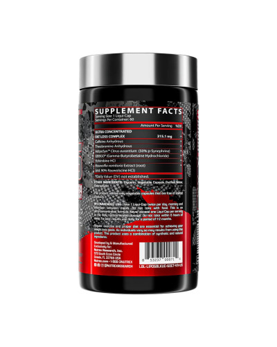 Lipo-6 Black UC - 60 liquid caps