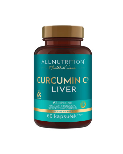 Рослинний комплекс з куркуміном, Health & Care Curcumin C3 Liver - 60 caps