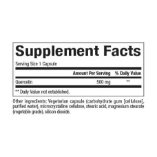 Quercetin 500mg - 60 vcaps