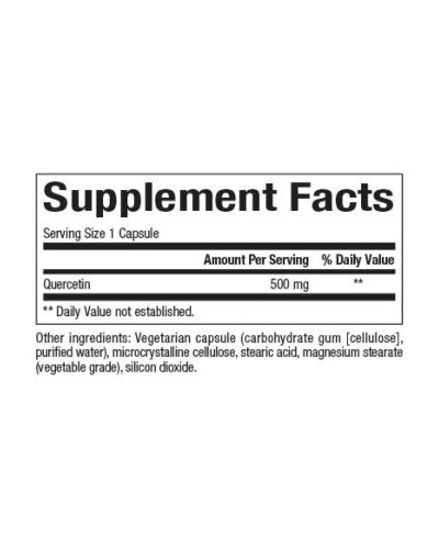 Quercetin 500mg - 60 vcaps