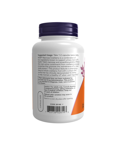 Mannose Cranberry - 90 vcaps