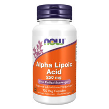 Альфа-ліпоєва кислота, Alpha Lipoic Acid 250mg - 120 vcaps
