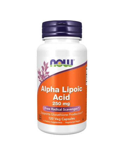 Альфа-ліпоєва кислота, Alpha Lipoic Acid 250mg - 120 vcaps
