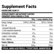 Hardcore Gain21 - 3000g Strawberry