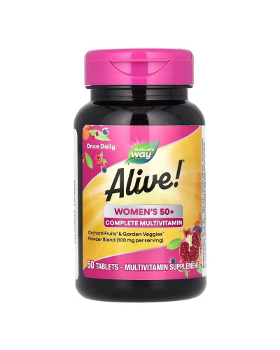 Мультивітаміни для жінок 50+, Women's 50+ Complete Multivitamin - 50 tabs