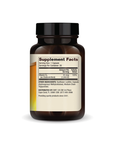 Ліпосомальний вітамін Д3, Liposomal Vitamin D3 1000 IU - 30 caps