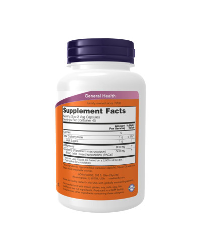 Mannose Cranberry - 90 vcaps