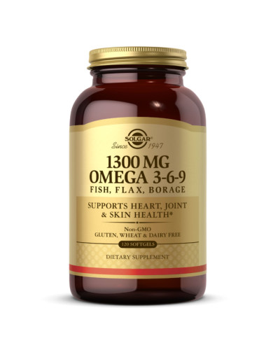 Омега 3-6-9, Omega 3-6-9 1300mg - 120 softgels