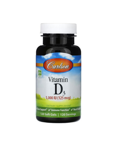 Vitamin D 5000 IU - 120 softgels