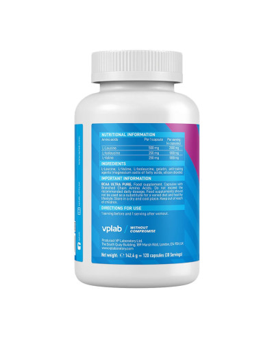 BCAA Ultra Pure - 120 caps