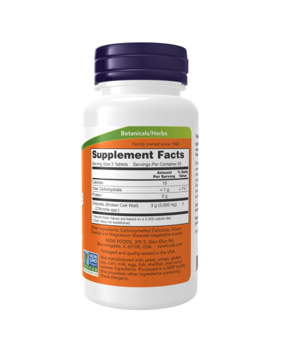 Хлорелла, Chlorella 1000 mg - 60 Tabs