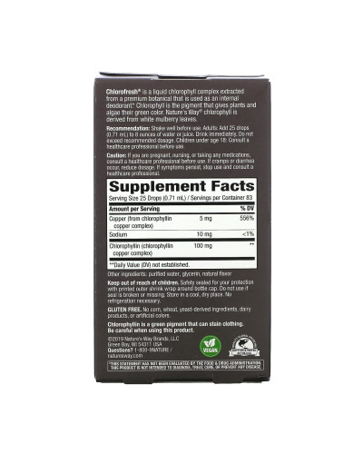Chlorofresh® Mint 40X Liquid - 59 ml (Пошкоджена упаковка)