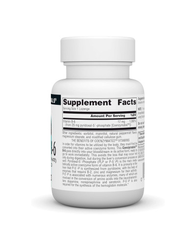 Coenzymated™ Vitamin B-6 25 mg - 60 lozenges
