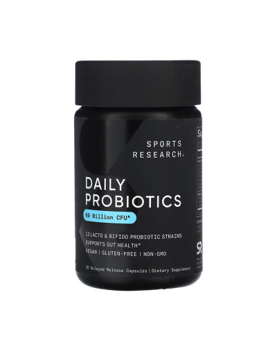 Daily Probiotics with Prebiotics 60 Billion CFU - 30 veggie capsules