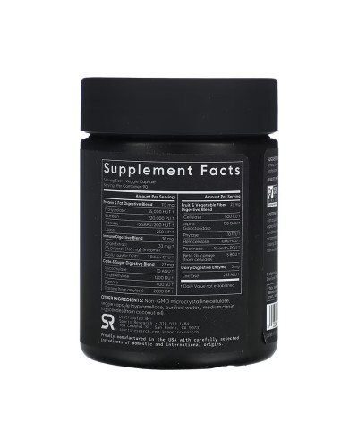 Digestive Enzymes + Probiotic - 90 veggie capsules