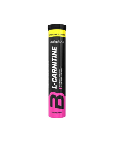 Effervescent L-Carnitine 500mg - 20 tabs Lemon-lime