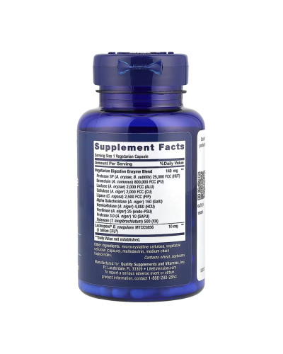 Enhanced Super Digestive Enzymes and Probiotics - 60 vcaps