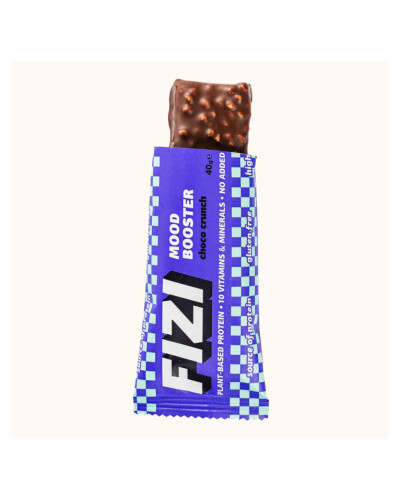 Батончики, Fizi Mood Booster - 24x40g Choco Crunch