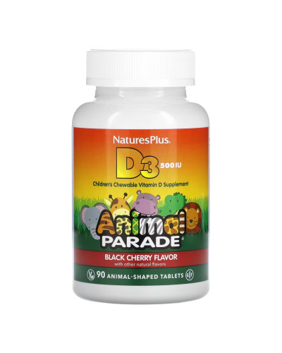 Kids Vit D3 Chewable 500 IU - 90 tabs (Пошкоджена банка)