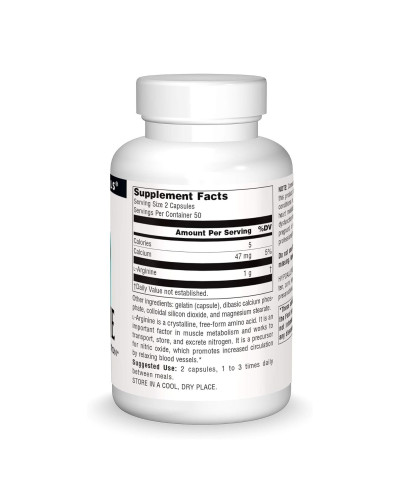 L-Arginine 500 mg - 50 tabs