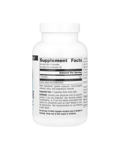 L-Citrulline 500 mg - 120 caps