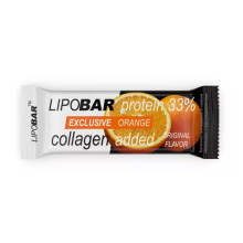 Протеїновий батончик, Lipobar Exclusive - 50g Orange
