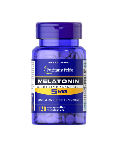 Мелатонін, Melatonin 5mg - 120 tabs