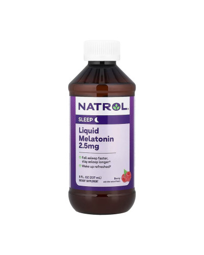 Melatonin Liquid 2.5mg - 237 ml