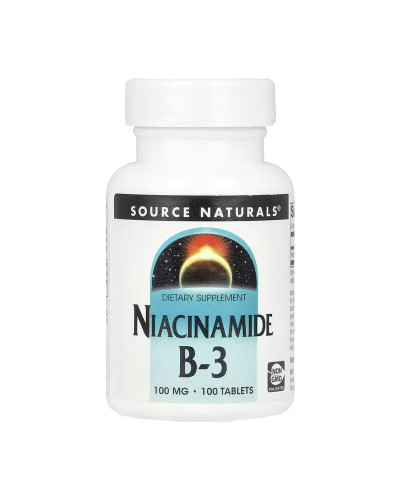 Niacinamide B-3 100 mg - 100 tabs