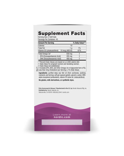 Омега-3 для вагітних, Prenatal DHA - 90 softgels Unflavored
