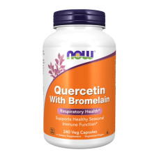 Кверцетин із бромелаїном, Quercetin with Bromelain - 240 vcaps