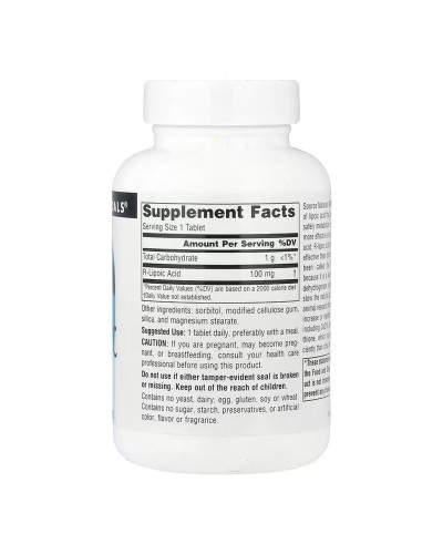 R-Lipoic Acid 100 mg - 120 tabs