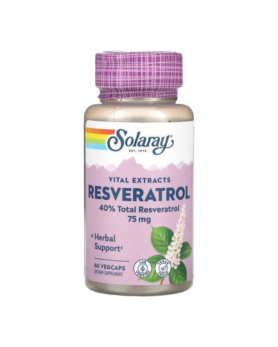 Resveratrol 75mg - 60 vcaps