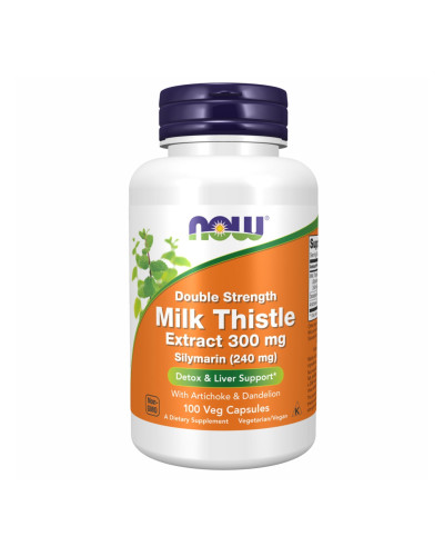 Силимарин(Розторопша), Silymarin Milk Thistle 300mg - 100 vcaps