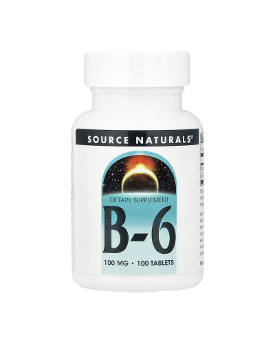 Vitamin B-6 100 mg - 100 tabs